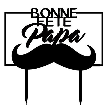 topo de bolo-dia dos pais