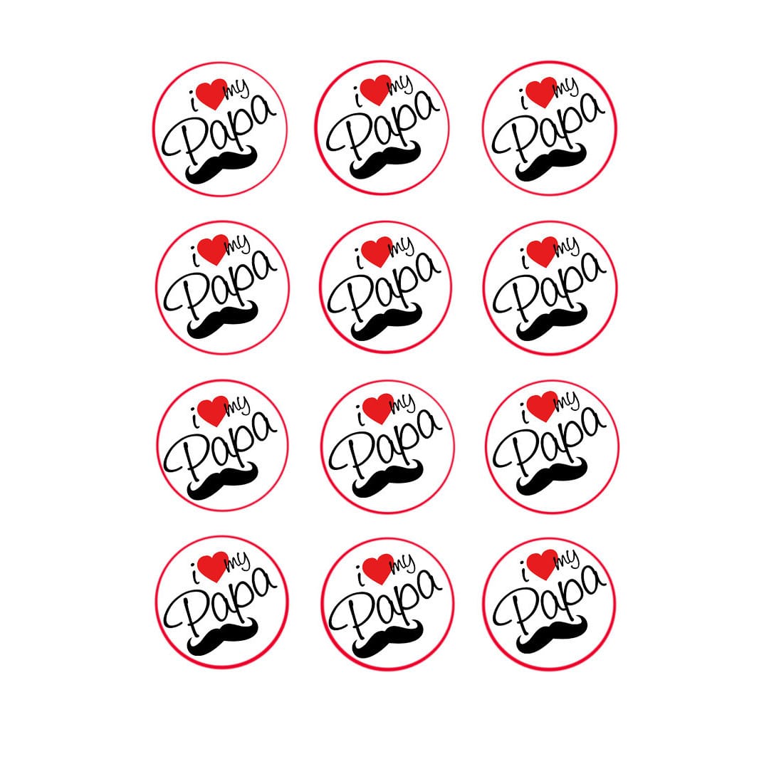 discos-cupcakes-dia dos pais