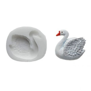 molde de modelagem de cisne
