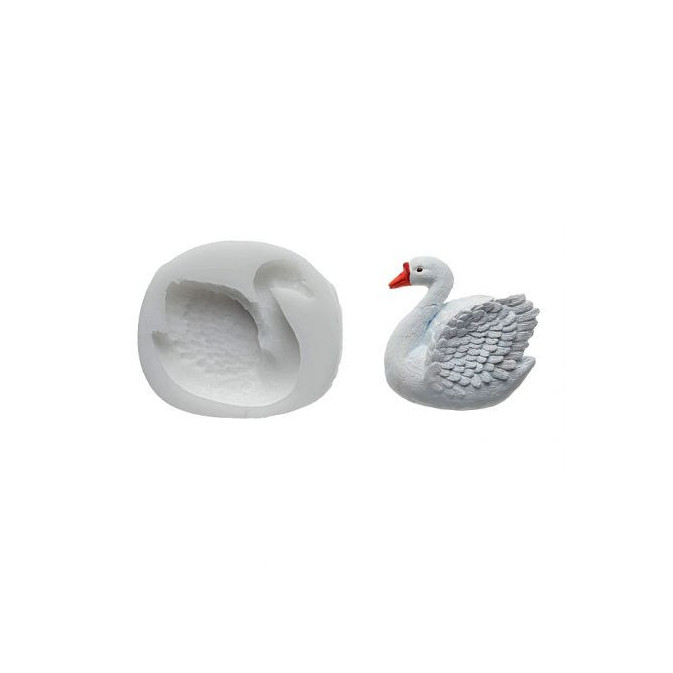 molde de modelagem de cisne