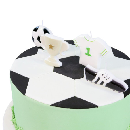 ideia de bolo de futebol
