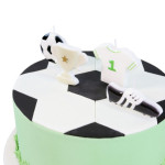 ideia de bolo de futebol