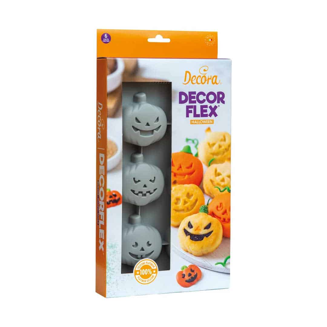 molde de silicone de abóbora