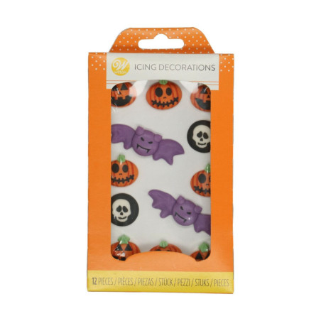 Tópicos de Halloween com 12 açúcares