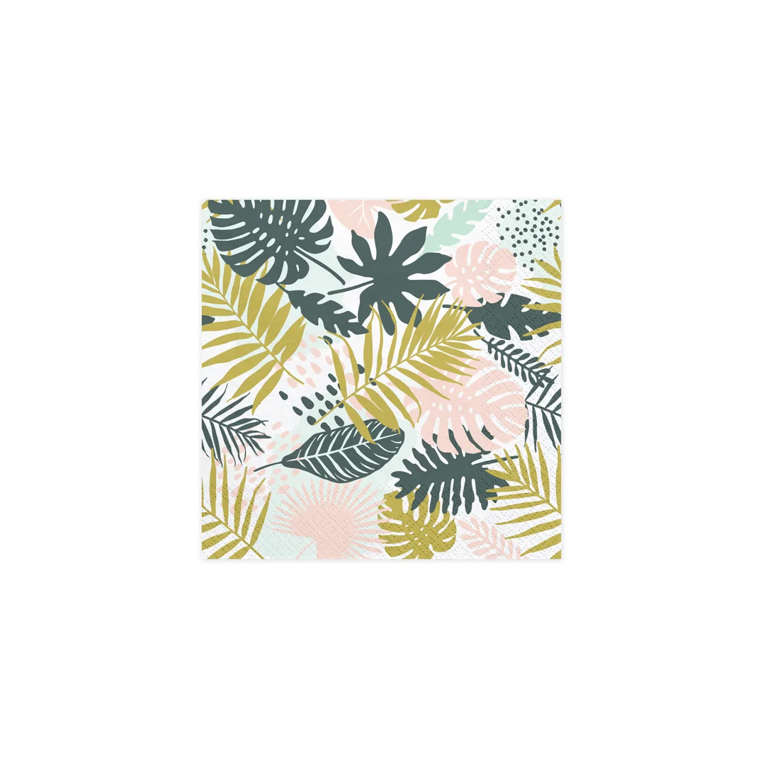 guardanapos de papel aloha