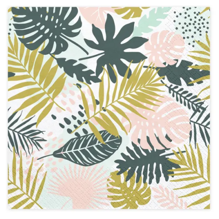 guardanapos de papel aloha