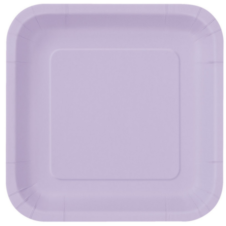 placas quadradas lilases