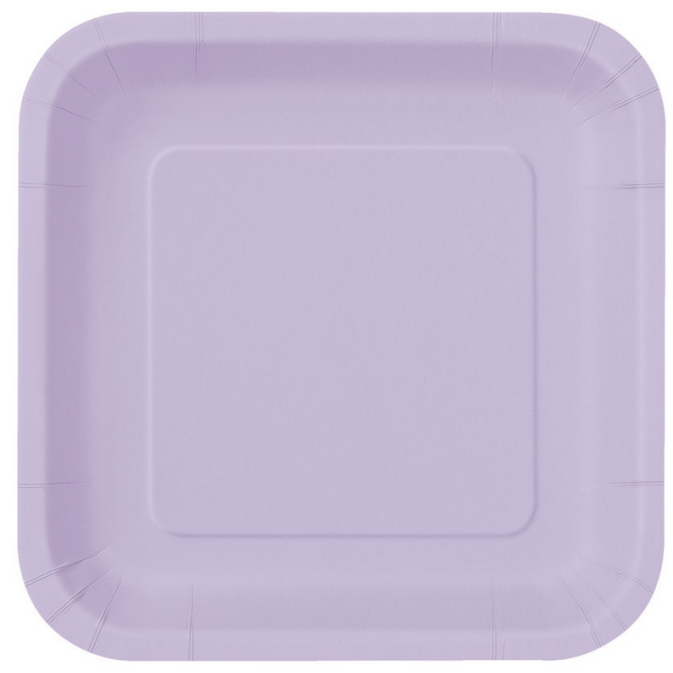 placas quadradas lilases