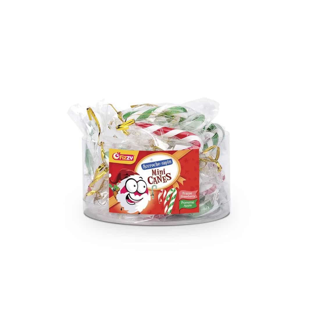 Mini bastões de doces de Natal