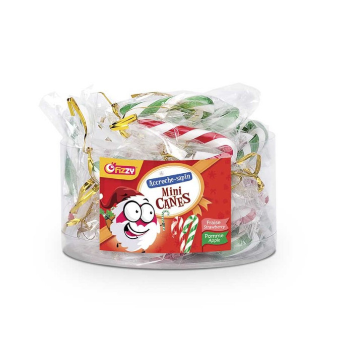 Mini bastões de doces de Natal