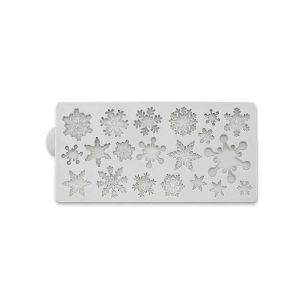 molde de modelagem de flocos de silicone