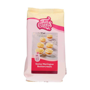Mistura de creme de manteiga de merengue suíço