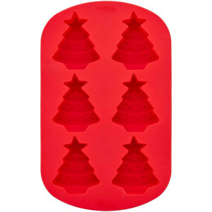 Molde de silicone individual para árvore de Natal