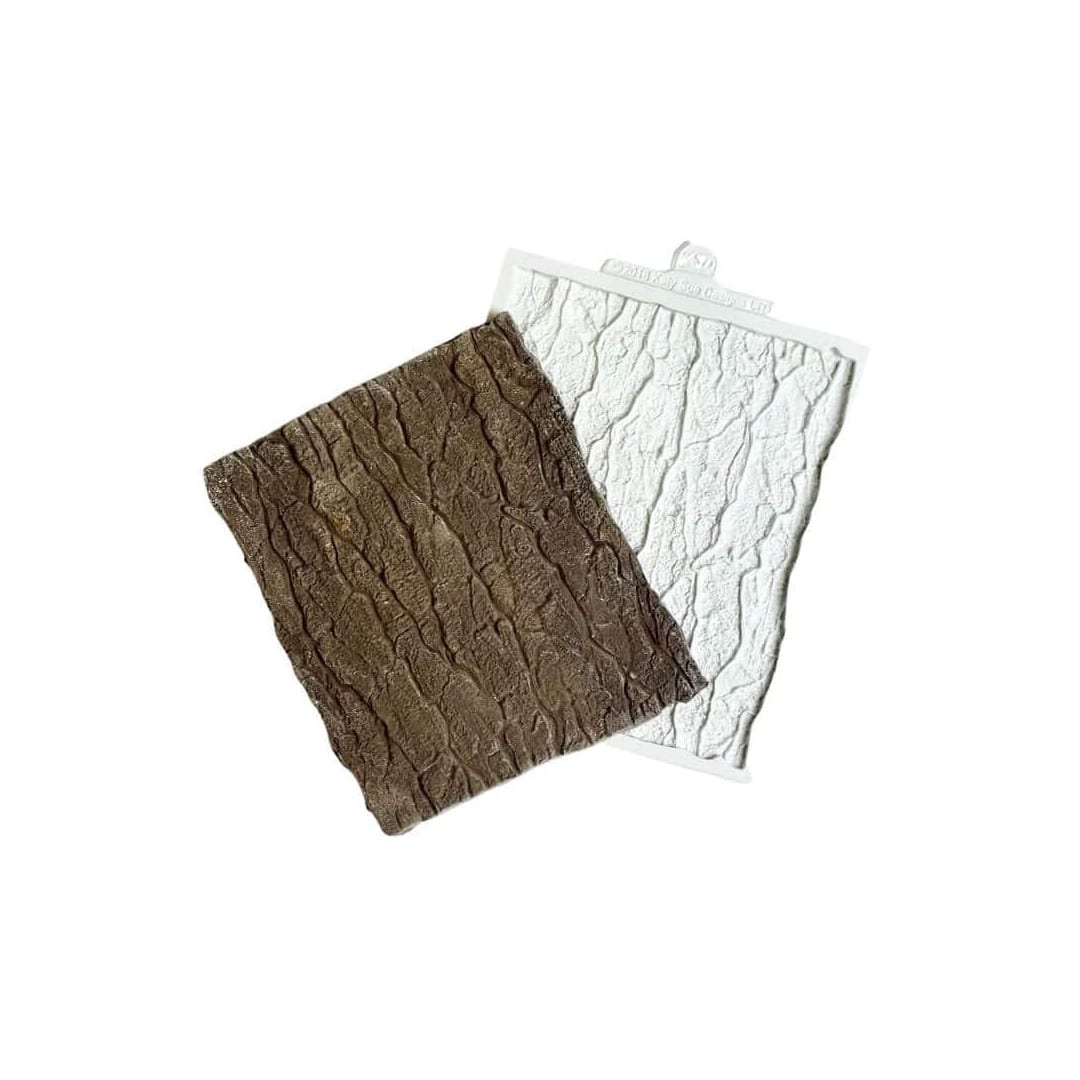 tapete de silicone com estampa de madeira