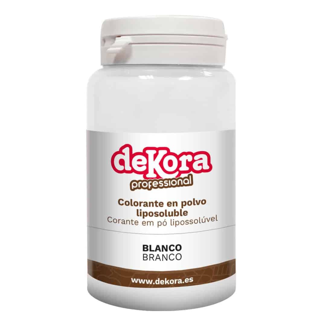 corante alimentar em pó solúvel em gordura branco