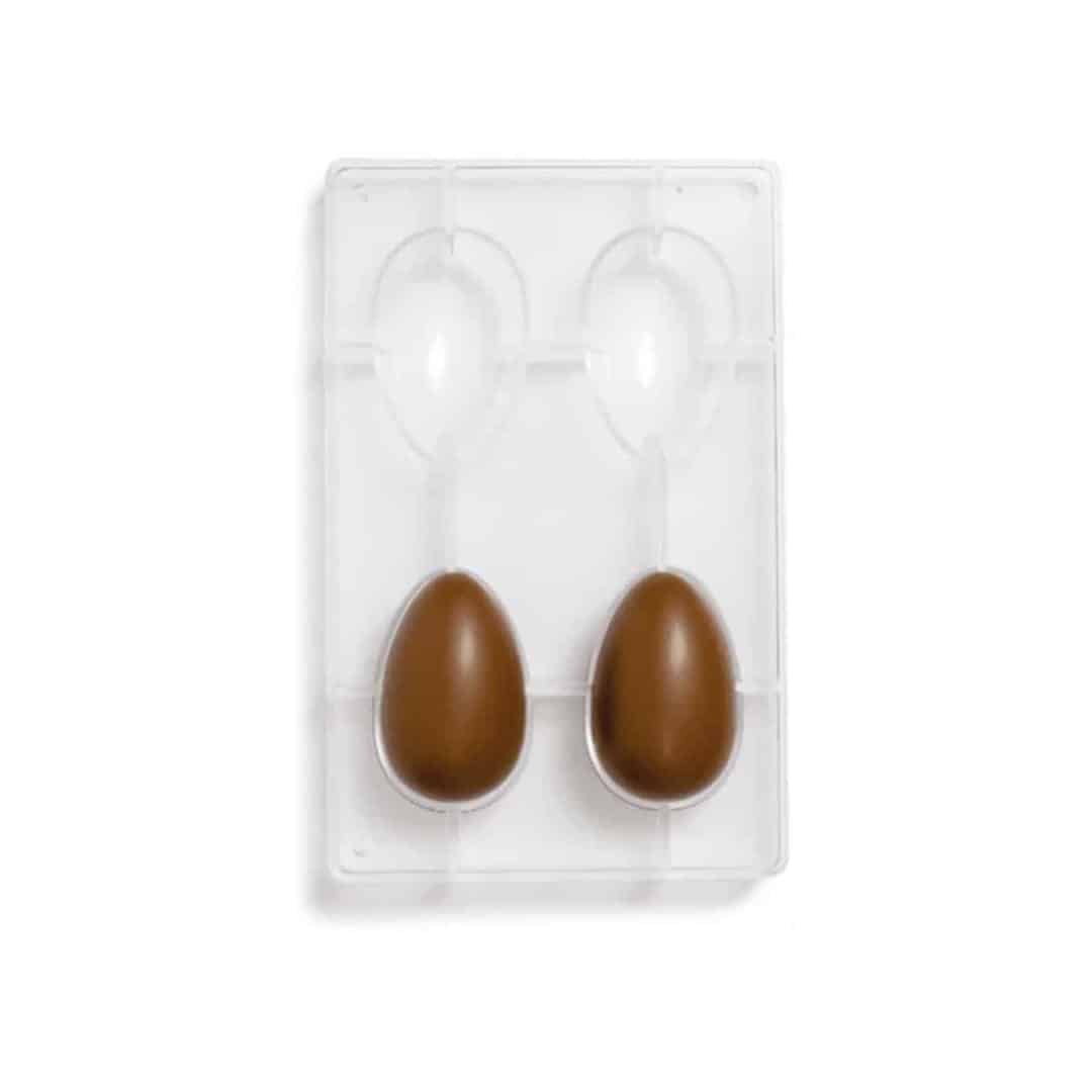 Molde de ovo de páscoa com 4 cavidades