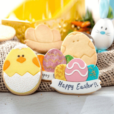 Biscoitos amanteigados de Páscoa