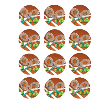 12-Mini-discos-de-tênis-de-açúcar