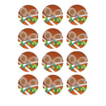 12-Mini-discos-de-tênis-de-açúcar