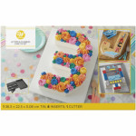 molde de números e letras wilton