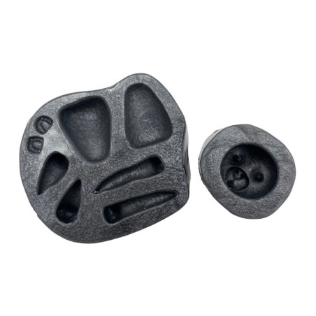 Molde de modelagem de leão 3d
