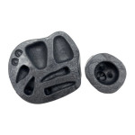 Molde de modelagem de leão 3d