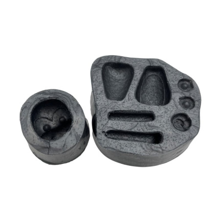 Molde de silicone 3d-macaco