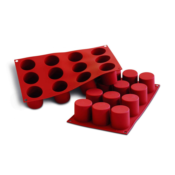 molde de bolo cilíndrico