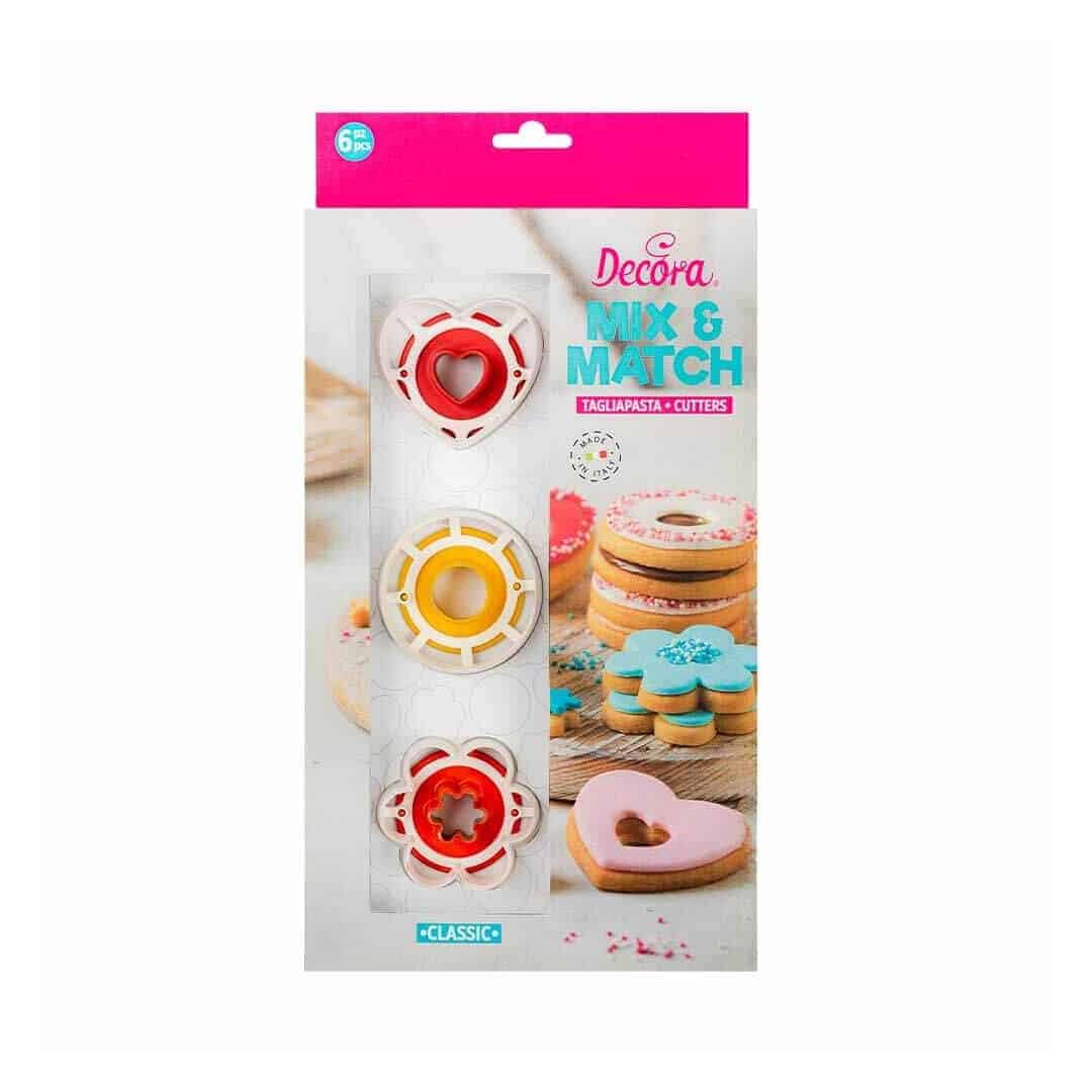 Kit cortador de biscoitos para o dia dos namorados