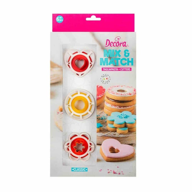 Kit cortador de biscoitos para o dia dos namorados