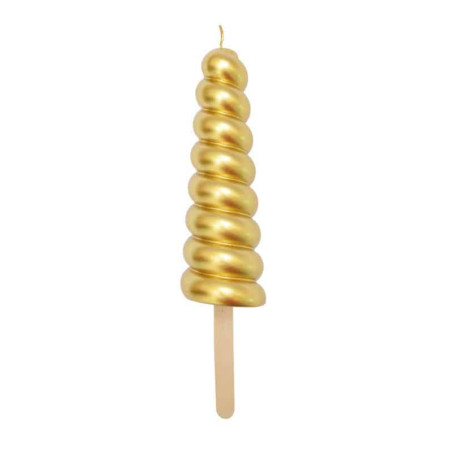 Vela de chifre de unicórnio 3d