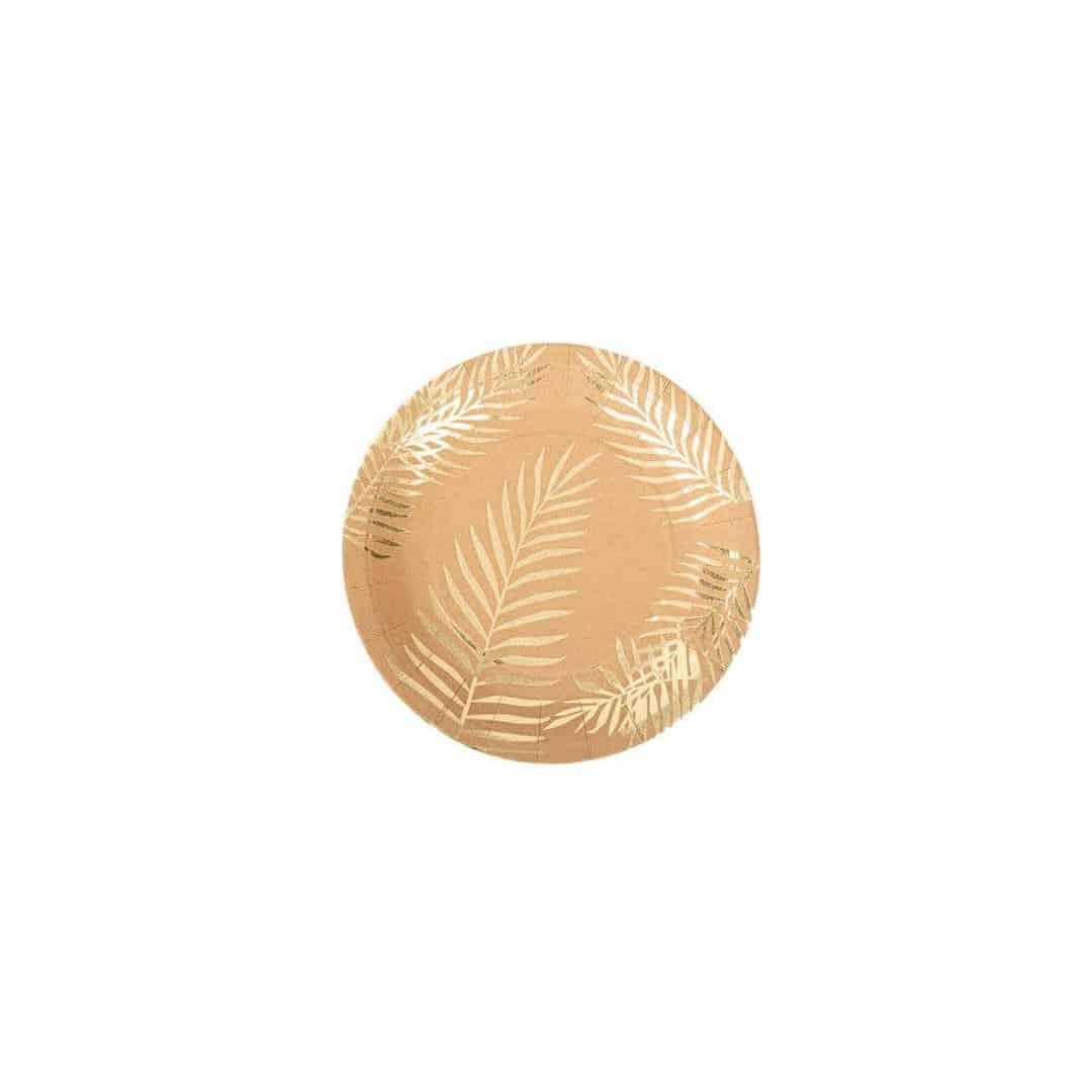 8 pratos Tropic Chic