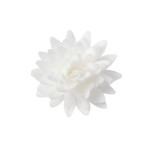18 flores de pão ázimo branco