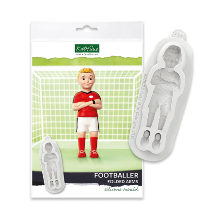 jogador de futebol modelador de molde