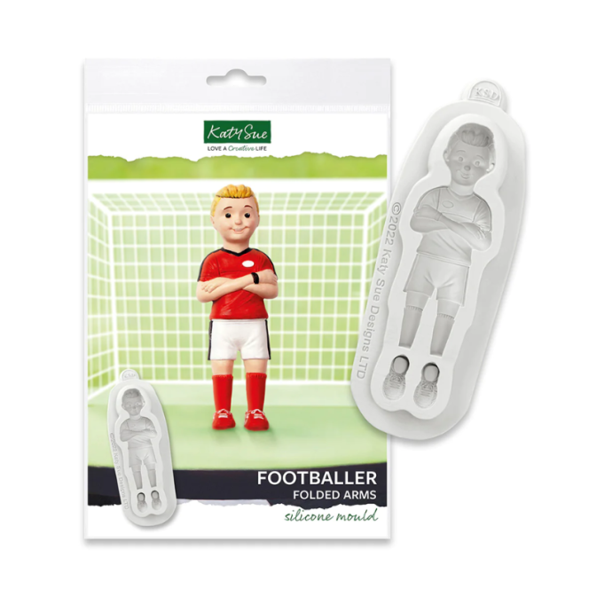 jogador de futebol modelador de molde