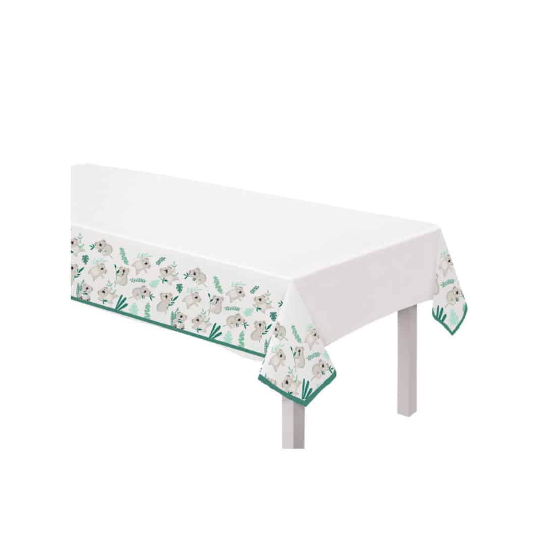 toalha de mesa de papel coala