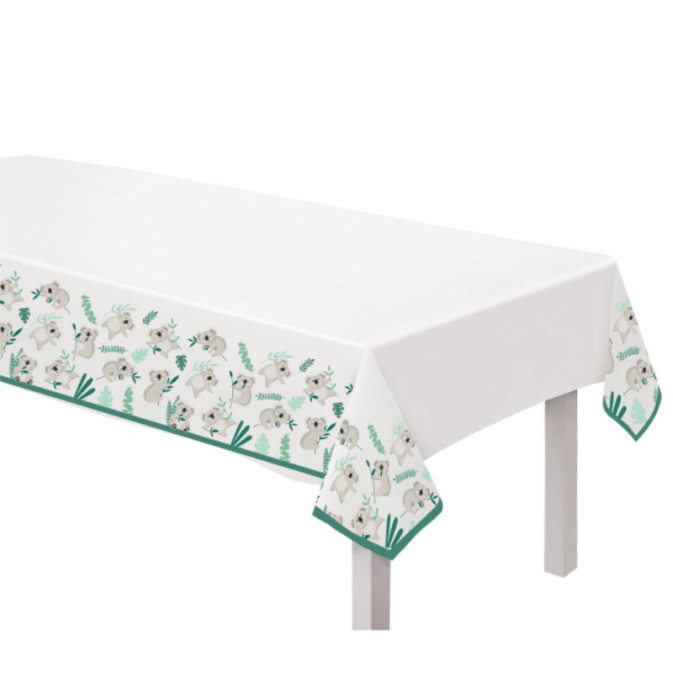 toalha de mesa de papel coala