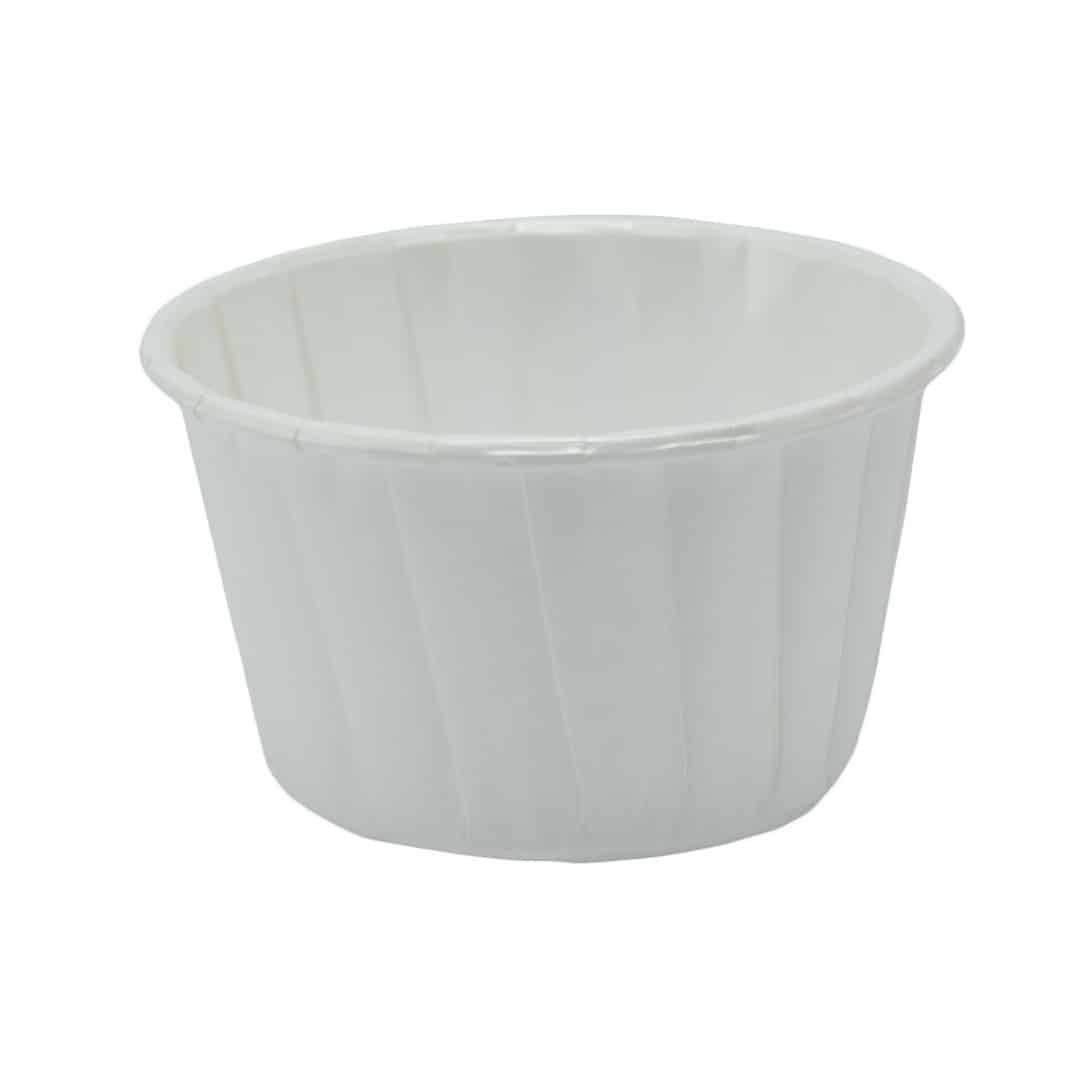 caixa de muffin branco