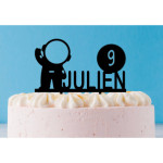 ideia de bolo de astronauta