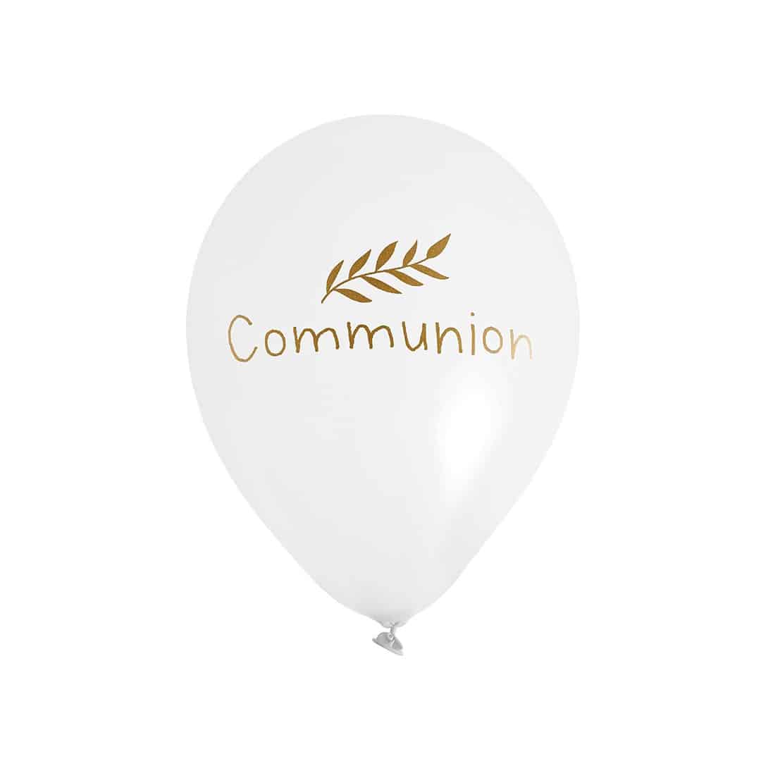 balões de comunhão