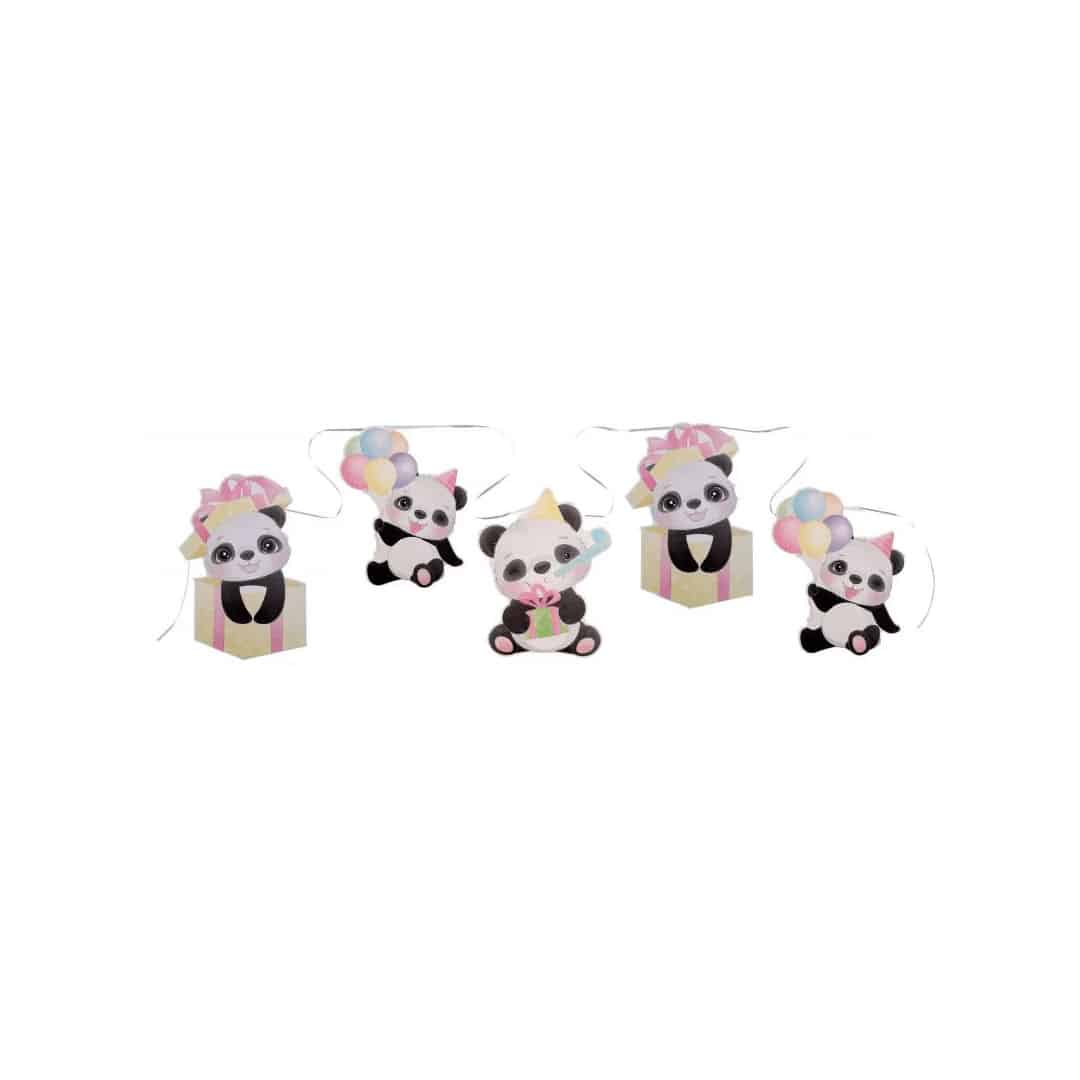 guirlanda de panda