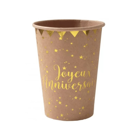 xícaras de feliz aniversário