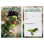 convites de dinossauros