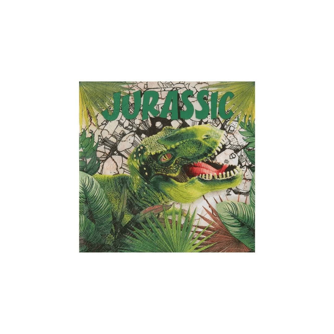 serviettes-dinosaure