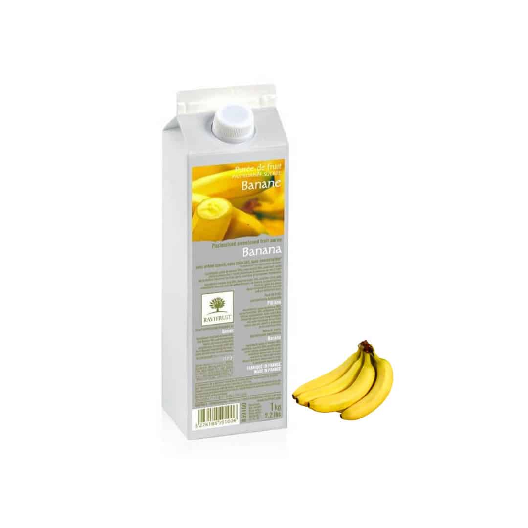 purê de banana