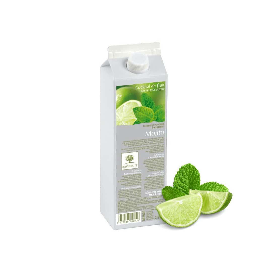 purê de frutas mojito