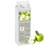 purê de frutas de maçã verde
