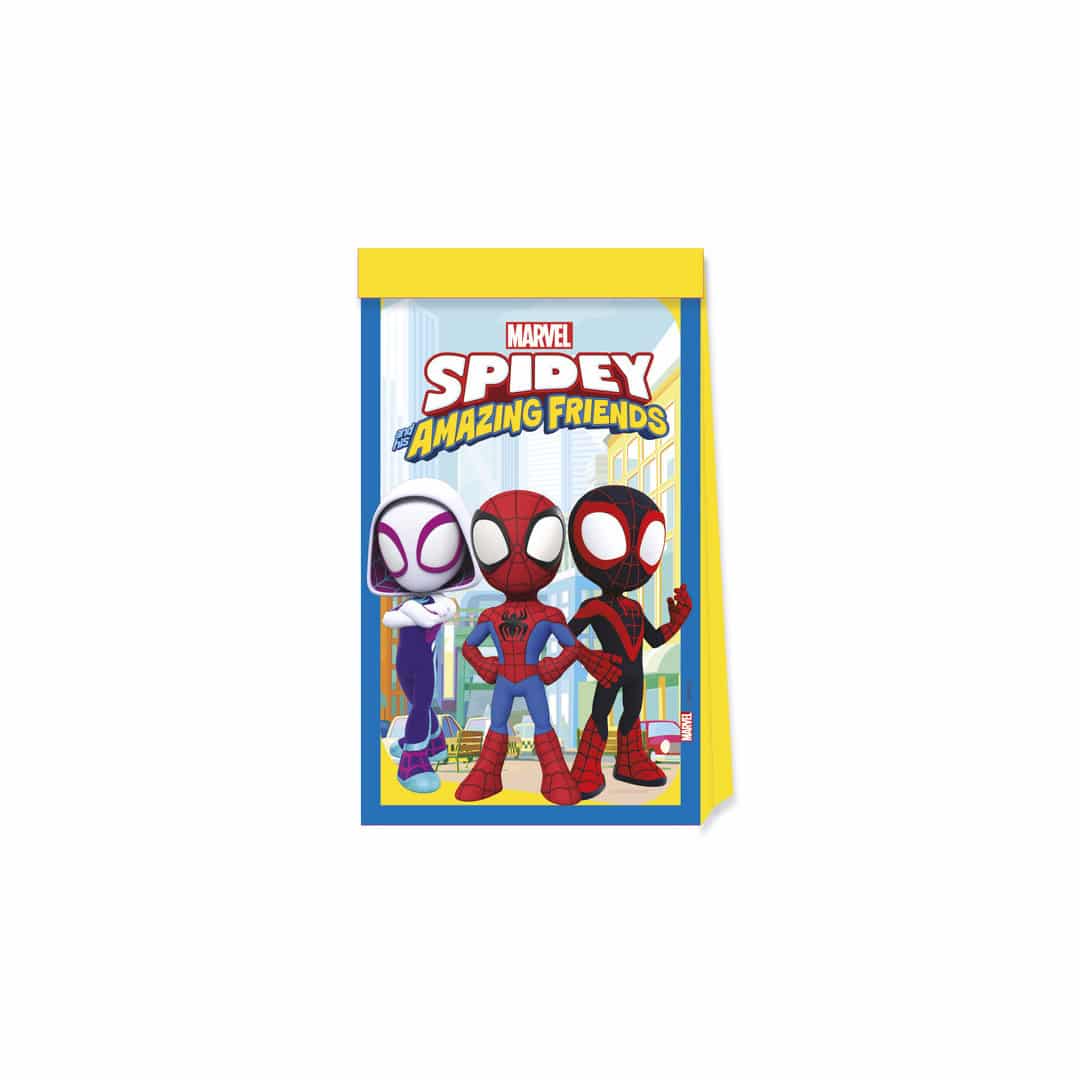 sacos de presente-aranha