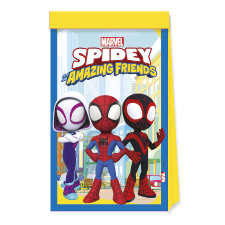 sacos de presente-aranha