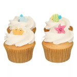 cupcakes de praia